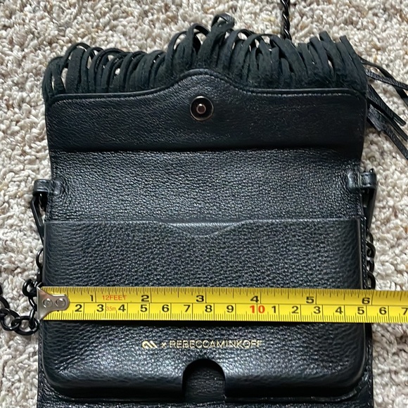 Rebecca Minkoff Phone Case Fringe Cross Body Purse - Picture 6 of 6